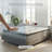 12" California King Mattress Green Tea Gel-Infused Memory Foam Hybrid Mattress with Plush Foam Pocket Coils, Mattress in a Box for Comfortable Sleep-691047808