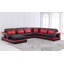 Canapé modulaire en cuir Amaiya-869496386-869496389