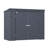 Elite Steel Storage Shed, 8X4, Anthracite-72275178