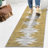 Savoy Minimalist Geometric Machine-Washable Moss/Cream Rug-1499225137