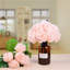 Arrangement floral en soie dans un vase-2100749179