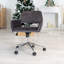 Primeaux Velvet Scandinavian Desk Chair-49933561