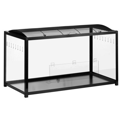 Hamster Cage Habitat 37.8in Clear Pet Rodent Gerbil Mice Small Animal House