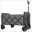 Chariot utilitaire extensible à deux couches de 5 po x 2 po de large avec 100% d'espace supplémentaire pour diverses activités de plein air