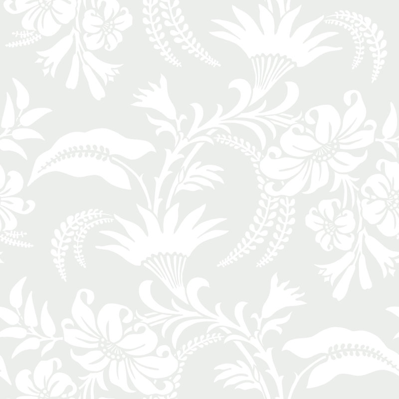 Paisley Wallpaper Roll, Celery