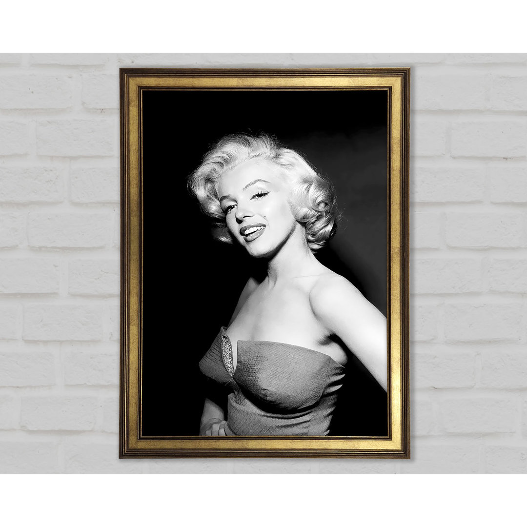 Marilyn Monroe Lächeln - Druck