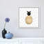 Golden Pineapple by Elisabeth Fredriksson - Print on Canvas-42154756-89233957