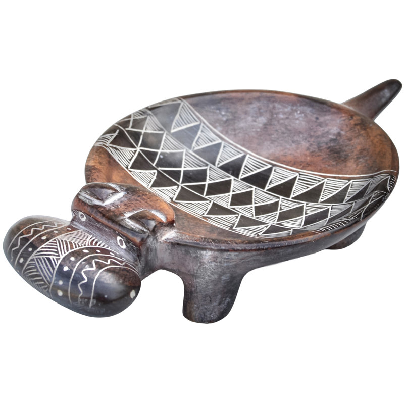 West-African Handmade Stone Decorative Bowl