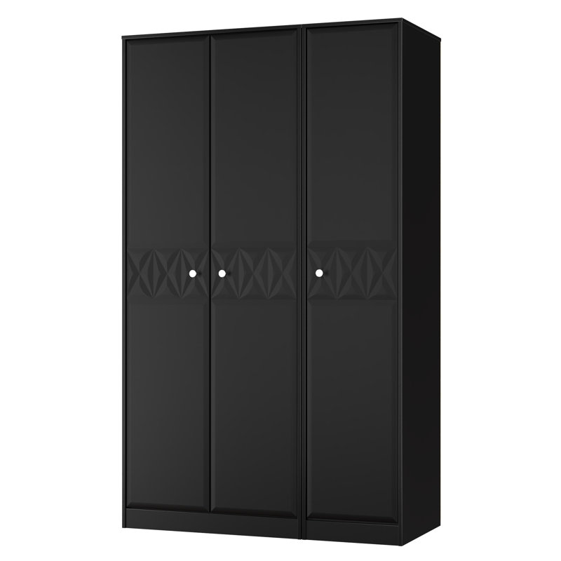Clitherall 3 Door Robe, Black