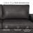 71.5" Vegan Leather Sofa with Wide Square Arms and Storage Pockets for Living Room Upholstered Loveseat-512775117