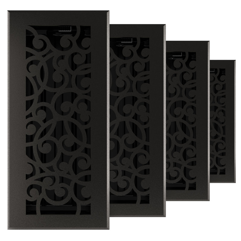 Imperial 4'' W Vent Cover, 1.25" H x 10" L x 4" W