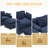 39.4" Modern Accent Chair With Ottoman, Living Room Club Chair Chenille Upholstered Armchair-770861378