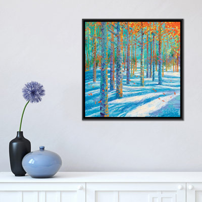 "iris scott-frosted automne" par iris scott, reproduction d’art sur toile tendue
