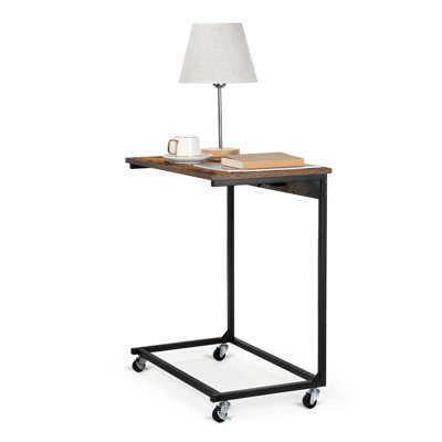 Solid Wood Top End Table