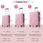 Valise à roulettes Hardshell 3 pièces avec valise TSA-126941422