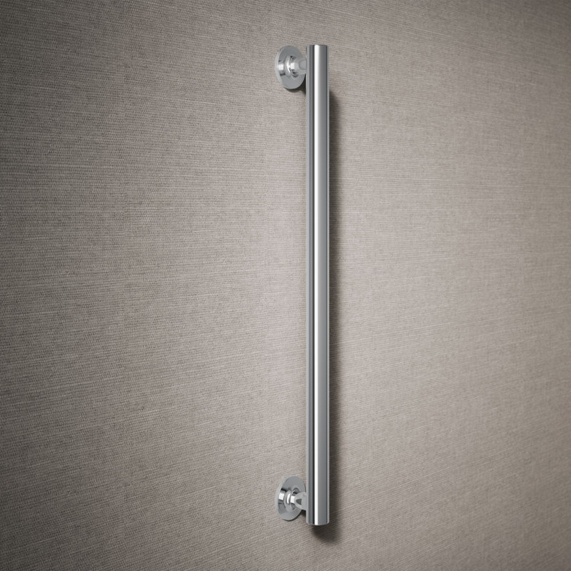 Purist Grab Bar, Polished Stainless, 24"W