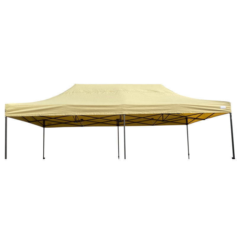 Grasekamp Polyester Replacement Canopy for Gazebo, Beige, 200cm H x 570cm W x 290cm D.