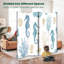 Paravent 6 panneaux à cloison pliable Royal Summer Seashell Seahorse-63759632-63759635