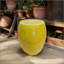Tabouret jaune citron