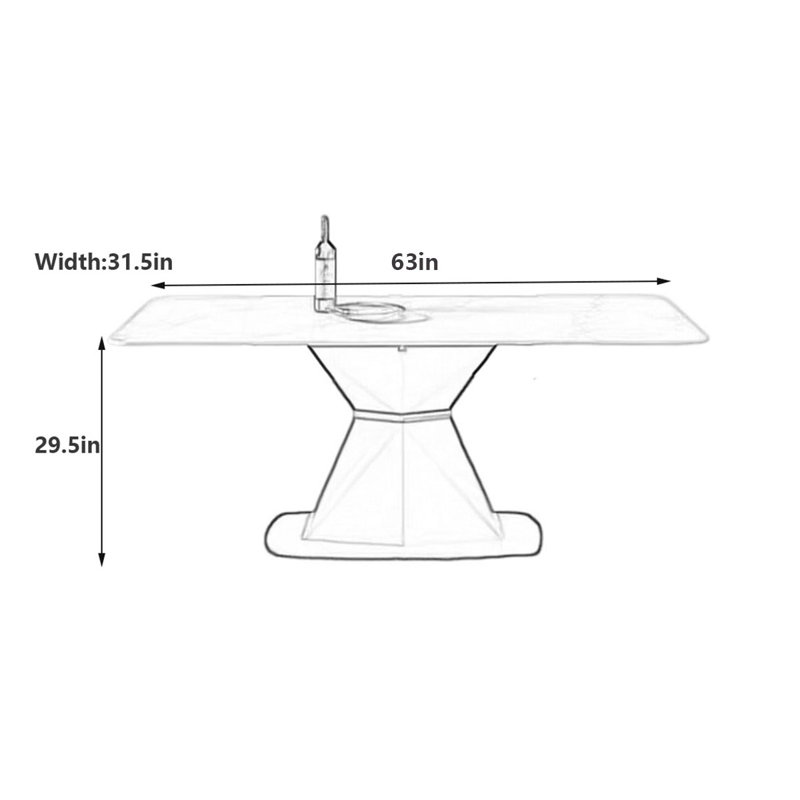 Shareek, 29.5"H x 63"L x 31.5"W