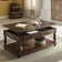 Table basse avec plateau relevable