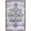 Tapis d'intérieur en polyester tissé à la machine 2 pi x 6 pi Hyler-1965940958