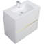 Meuble-lavabo autoportant de 36 pouces avec lavabo, comptoir en résine de pierre et tiroirs à fermeture en douceur pour un rangement élégant-116332653