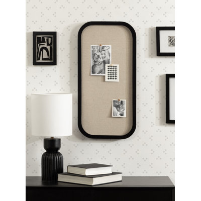 Panneau rectangulaire arrondi en bois