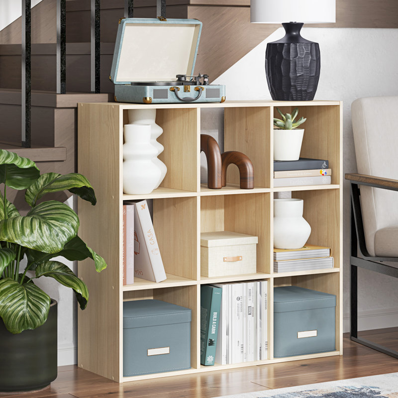 Organisateur de cubes Piperton, (3 tablettes) H 35 po x l 35 po x P 12 po.