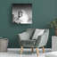 Art mural sur toile tendue - "Wall Of Poséidon" par Robert Bolton pour décoration de salon, de chambre à coucher ou de bureau - 14 x 14 pouces - 14 x 14-295982097