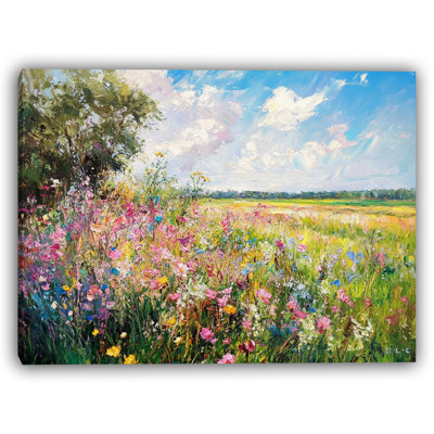 Pastoral Symphony: Blooming Meadow Print