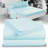 100% Microfiber Double Brushed Sheet Set - Extra-Soft & Wrinkle-Free - 15" Deep Pockets - Ideal for Dorms, Hospitals & Split Beds - 3 PC Set-115291481-115291478
