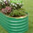 Heavy-Duty 8x2x1.5ft Galvanized Steel Raised Garden Bed – Weatherproof Oval Planter Box, Safety Edging, Tool-Complimentary Assembly – Outdoor Gardening Vegetables, Herbs, Flowers – Green, 240x60x45cm-1715318417-1715318420