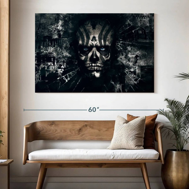 Hitzel Sinister, portrait d'homme, H 34 po x l 51 po