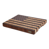 Maple/Mahogany/Purple Heart Wood American Flag Design Cutting Board