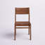 Chaise d'appoint en bois massif Lana