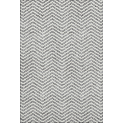 Premium Machine Washable Prisco Gray Rug