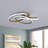 Shuford 1 - Light 20.47'' Unique/Statement Modern Linear LED Dimmable White Light Flush Mount Light-2012442452