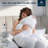 Pacific Coast Luxury Goose Feather & Down Fiber Comforter for All Season-134912074