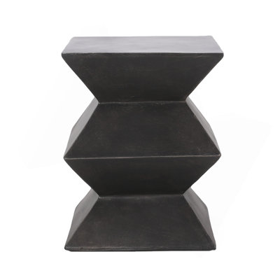 Outdoor Lightweight Concrete Side Table