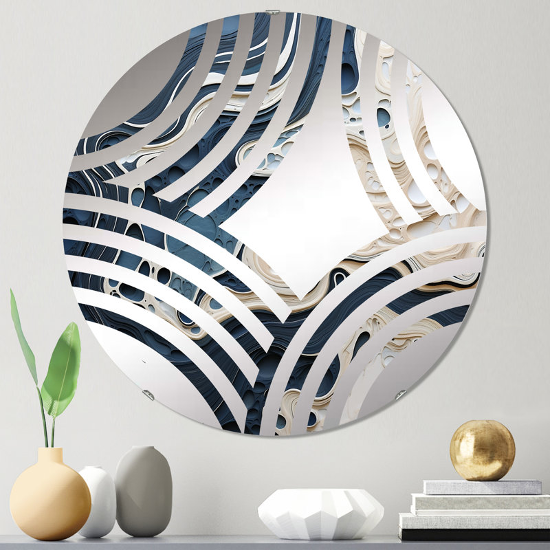 Earlen Circle Mirror, 23.6" x 23.6"