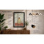 Solitary Perch Modern - Framed Print-2051366961-2051366973