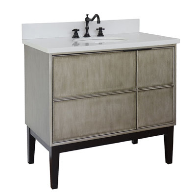 Ensemble de meuble-lavabo simple 37 po