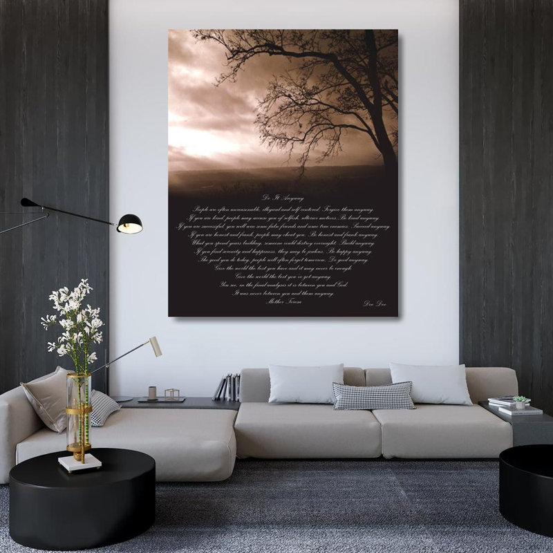 Do It Anyway, 45" H x 36" W