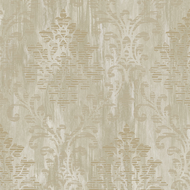 Lorenzo 10m x 53cm Textured Metallic Finish Paste the Wall Wallpaper Roll, Gold