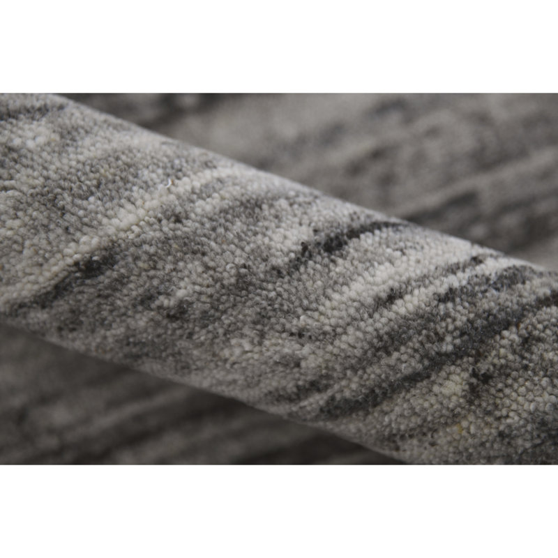 Heaven Wool Striped Indoor Rug, Rectangle 9' x 12'
