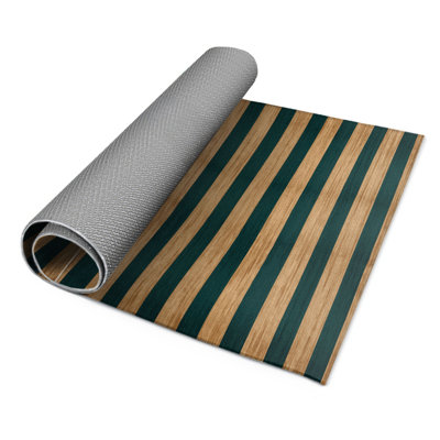 Tapis intérieur / extérieur bleu HorizontalStripes