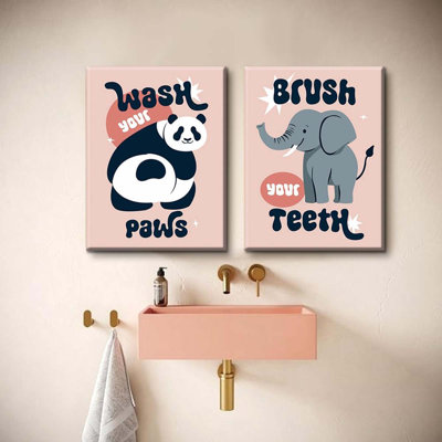 2 Piece Wrapped Canvas Print