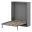 Lit mural multifonctionnel pliable avec supports de rangement dissimulés pour petits espaces-1770294509