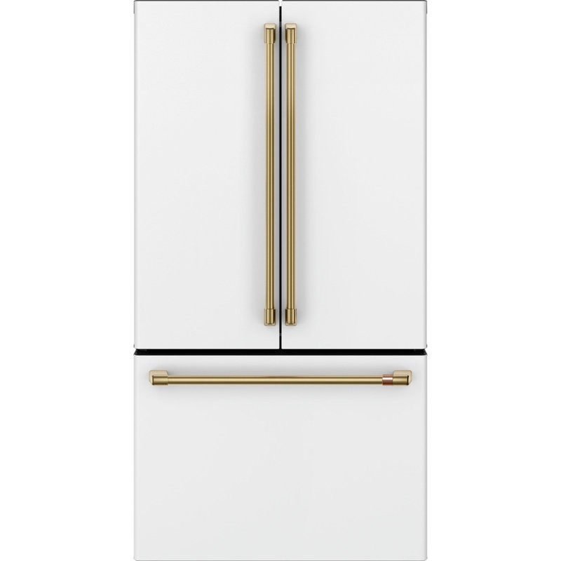 Refrigerator Handle Kit, Brushed Brass